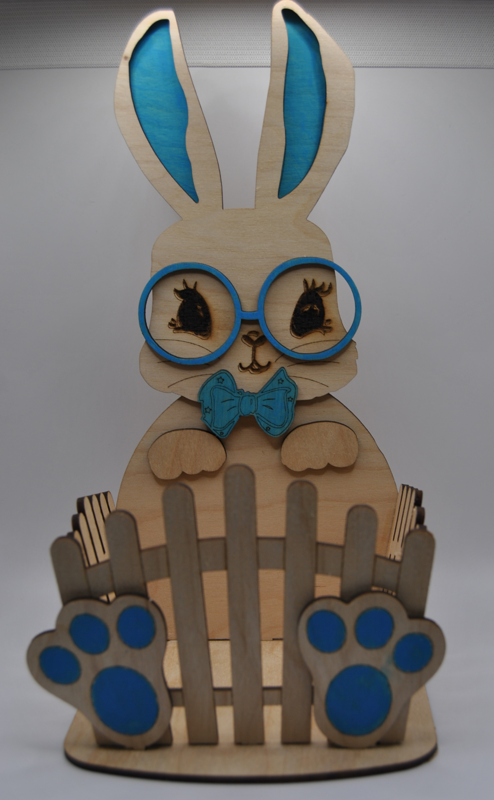Panier lapin de Pâques modèle lapin