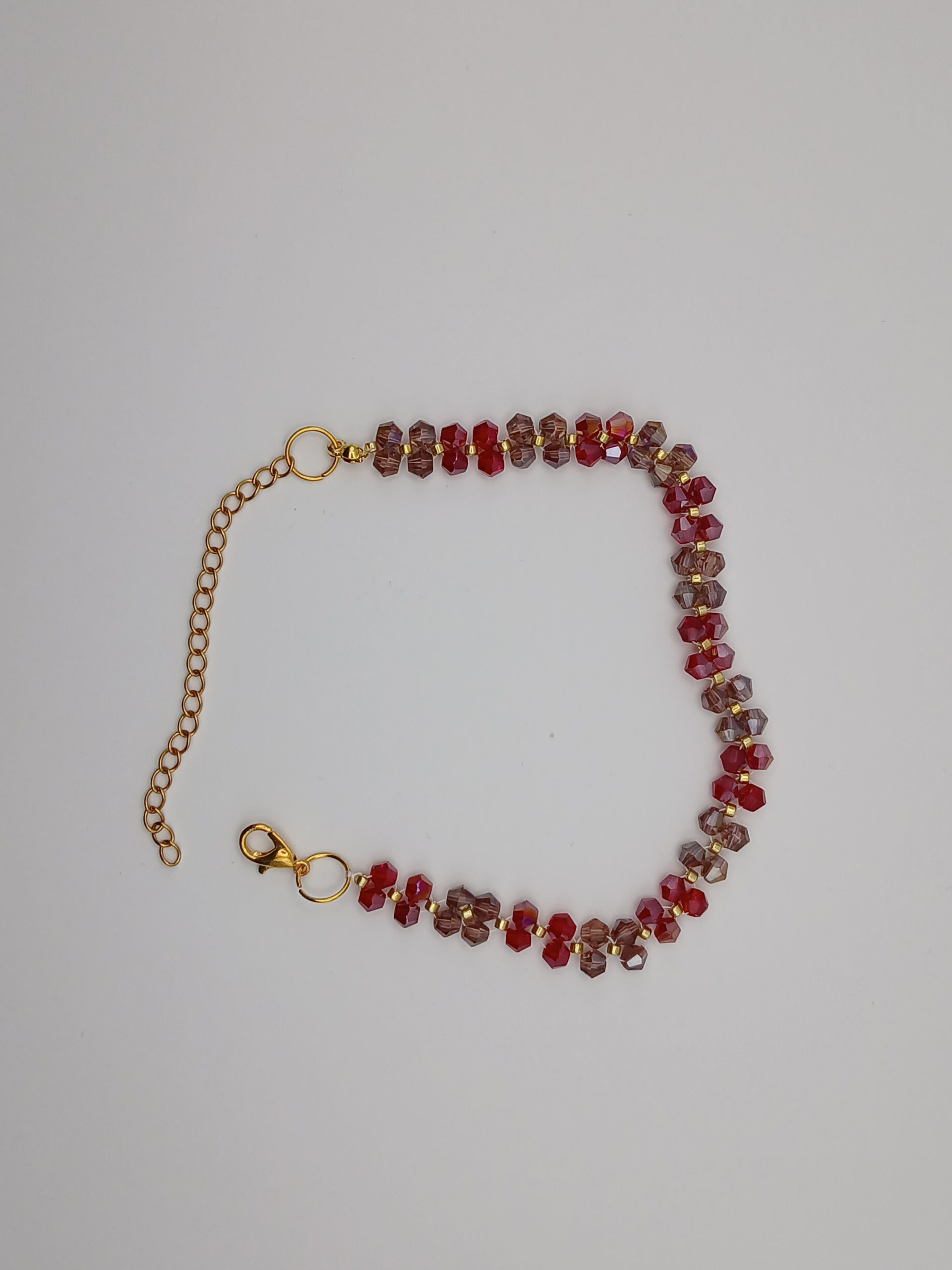 Bracelet Lueur Grenat